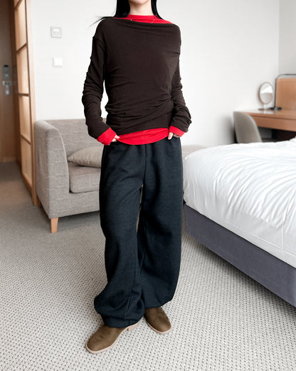 高筒方圓頭長靴 - 米色 (36-41號)