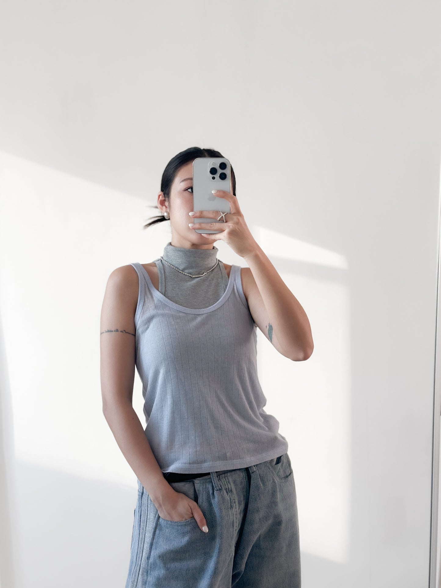 翻領粗間親膚套裝