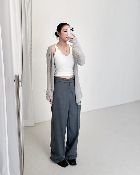 基本款直筒西褲(推薦)￼