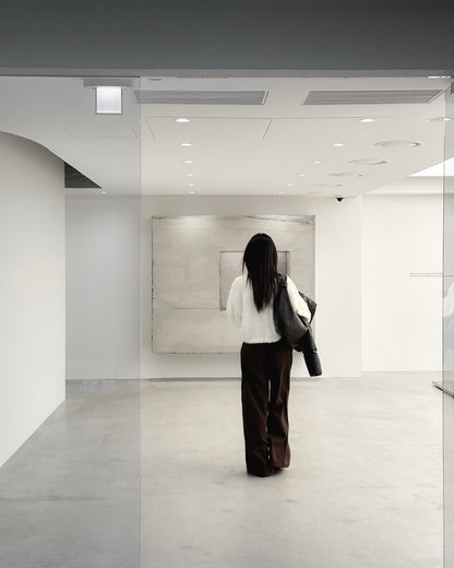 啡色柔軟闊腳褲 - 深啡色 (S/M/L)