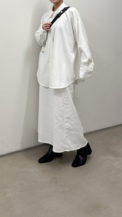 單面絨面恤衫(可側扣, 連帶)