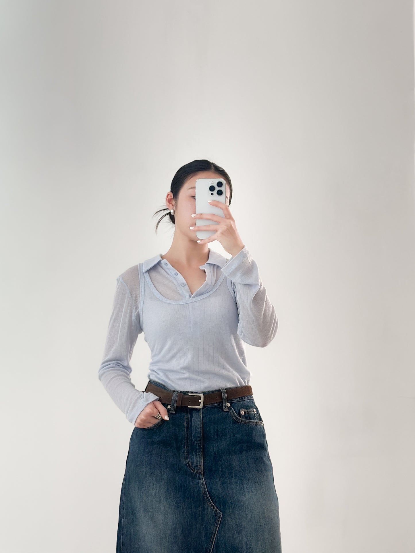 翻領粗間親膚套裝