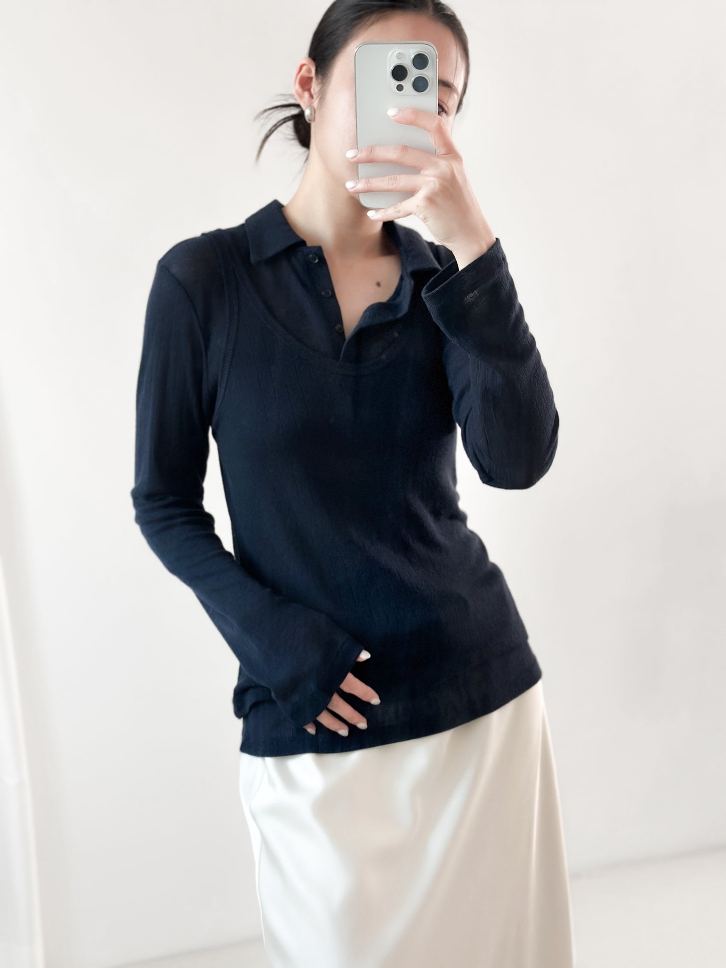 翻領粗間親膚套裝