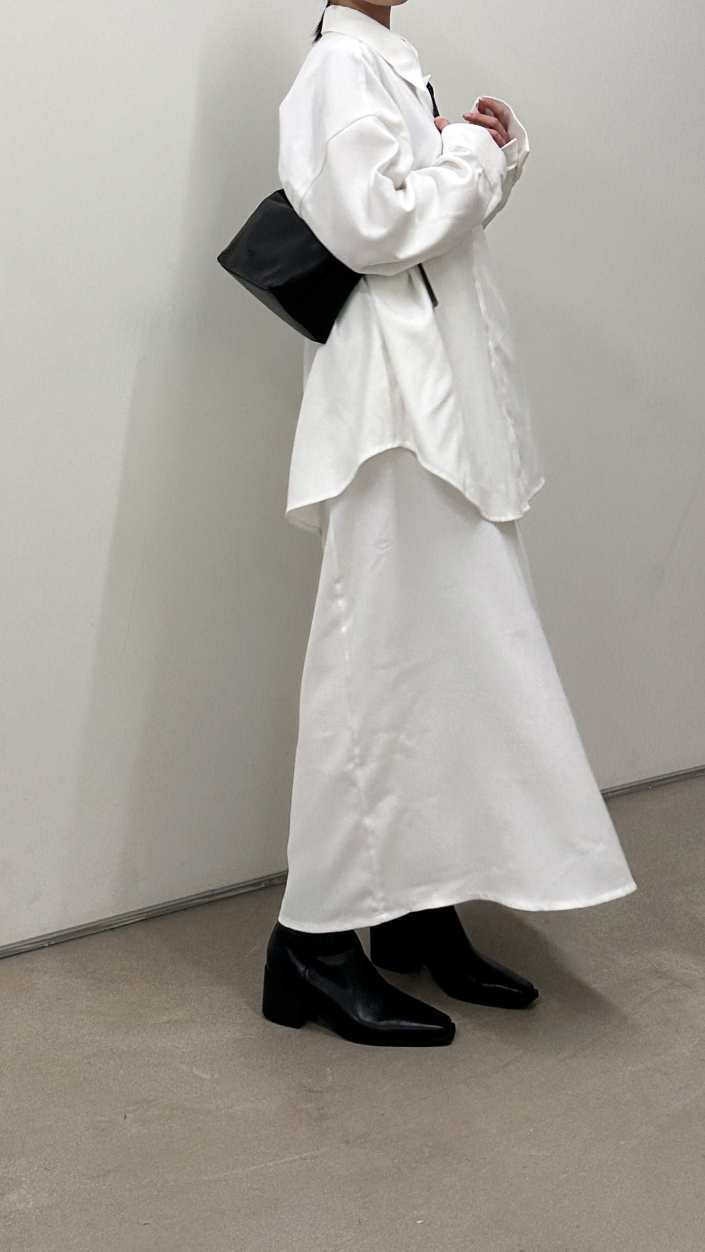 單面絨面恤衫(可側扣, 連帶)