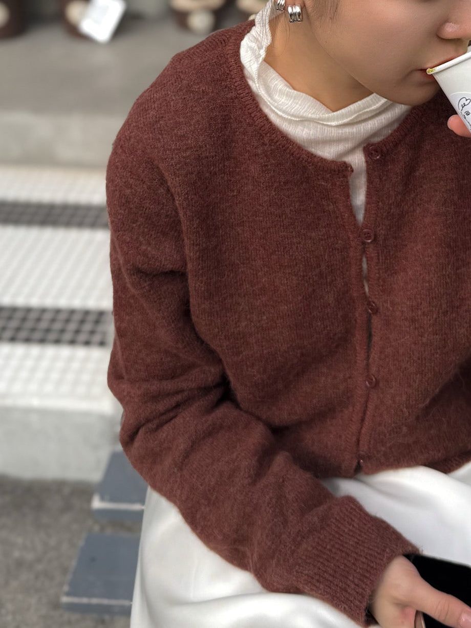 捲邊車線修腰上衣 白色