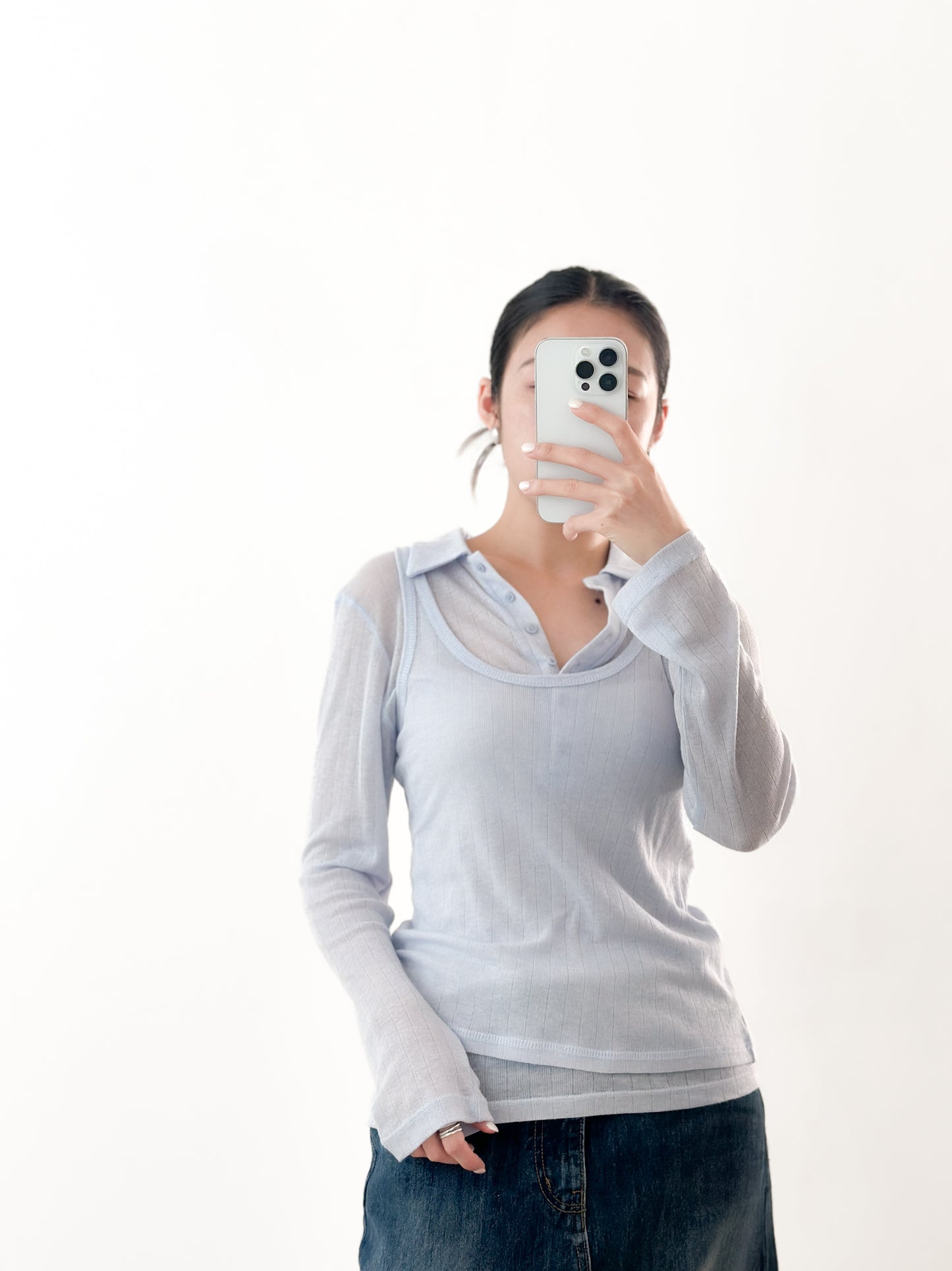 翻領粗間親膚套裝